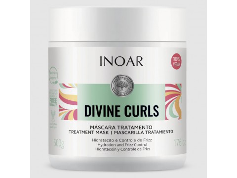 Inoar Divine Curls Mask Kaukė garbanotiems plaukams 500g